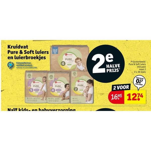 Pure & Soft luiers en luierbroekjes
