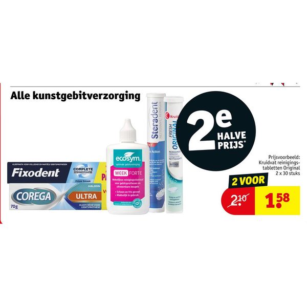 Alle kunstgebitverzorging