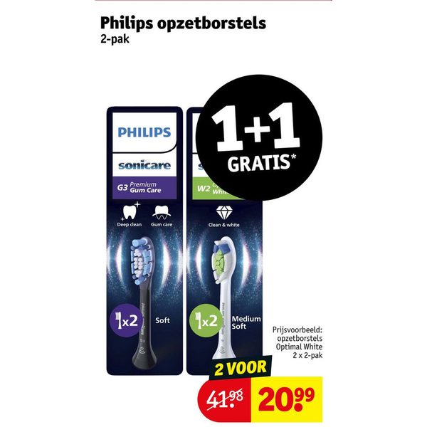 Philips opzetborstels