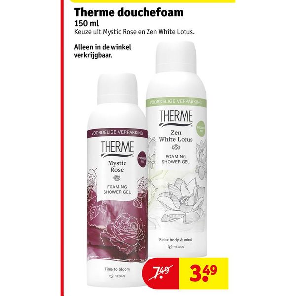 Therme douchefoam