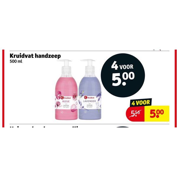 Kruidvat handzeep