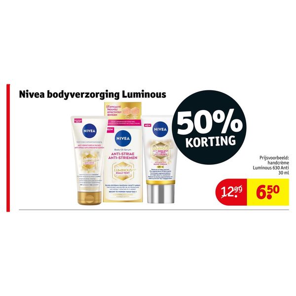 Nivea bodyverzorging Luminous