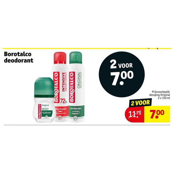 Borotalco deodorant