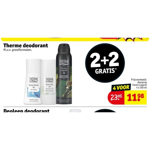 Therme deodorant