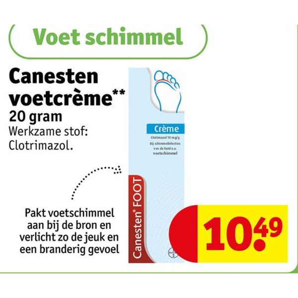 Canesten voetcrème