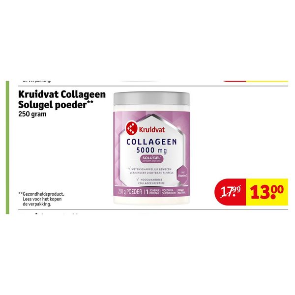 Kruidvat Collageen Solugel poeder