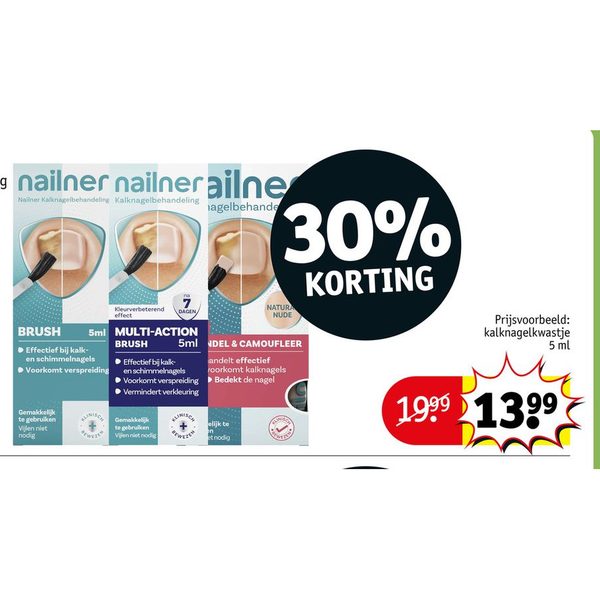 Nailner Kalknagelbehandeling Brush