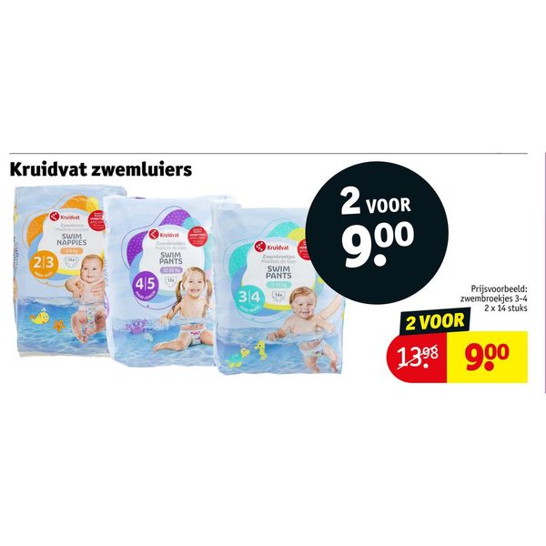 Kruidvat zwemluiers