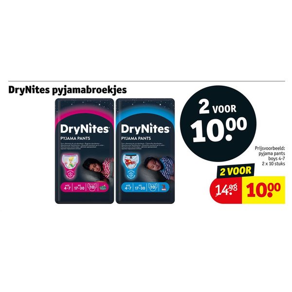 DryNites pyjamabroekjes