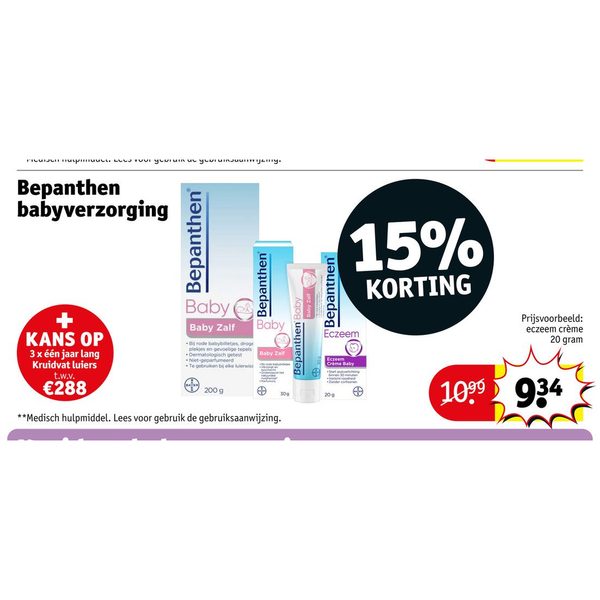 Bepanthen babyverzorging