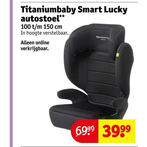 Titaniumbaby Smart Lucky autostoel