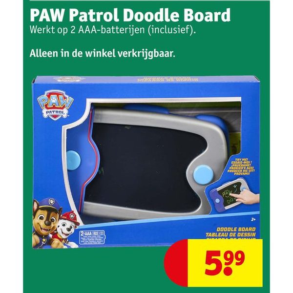 PAW Patrol Doodle Board