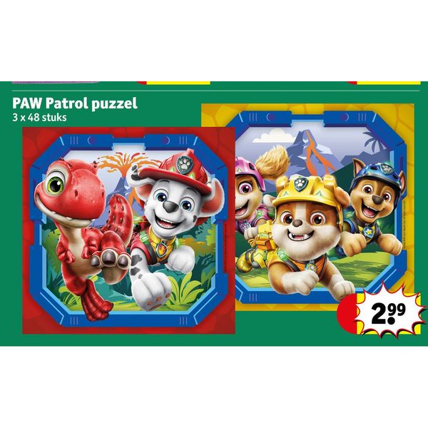 PAW Patrol puzzel