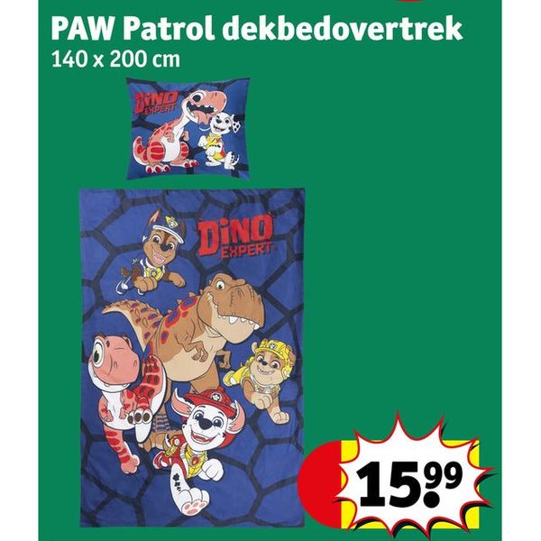 PAW Patrol dekbedovertrek