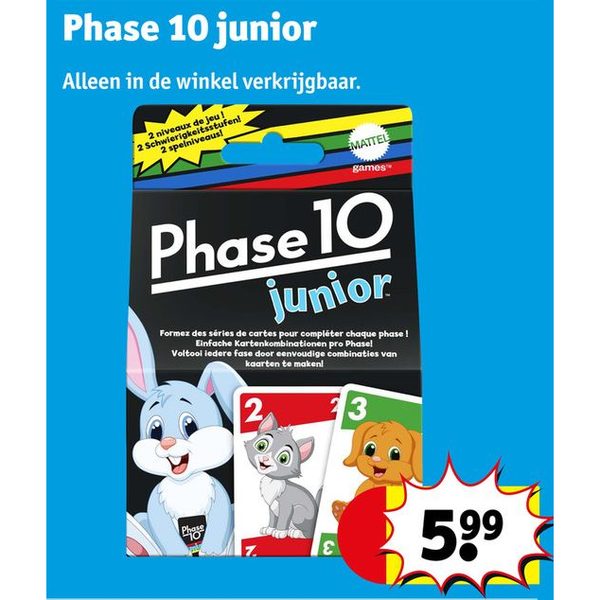 Phase 10 junior
