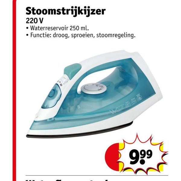 Stoomstrijkijzer