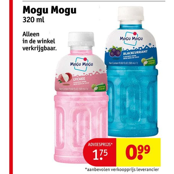 Mogu Mogu drank