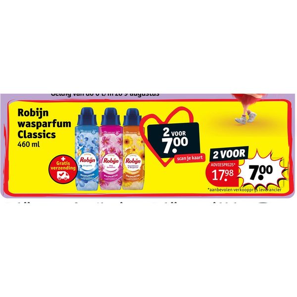 Robijn wasparfum Classics