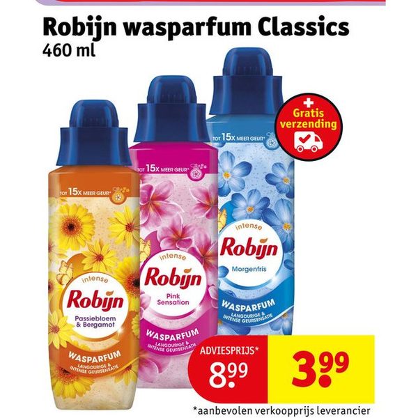 Robijn wasparfum Classics