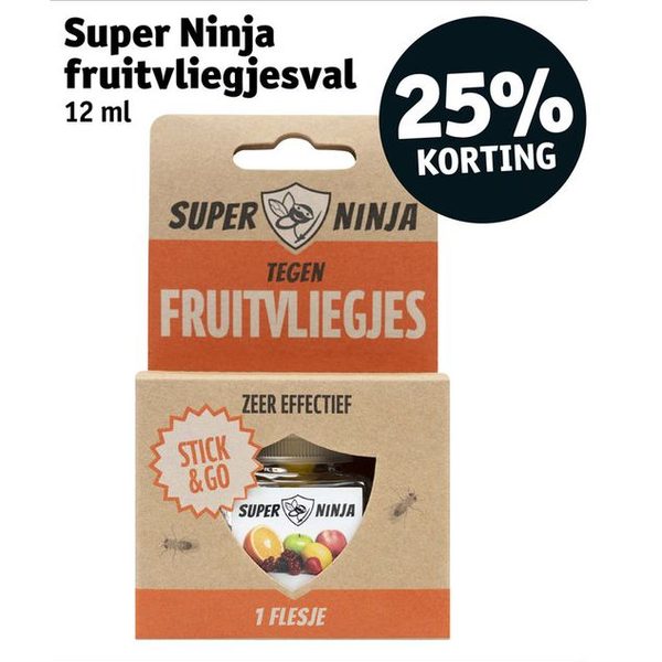 Super Ninja fruitvliegjesval
