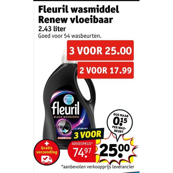 Renew vloeibaar wasmiddel