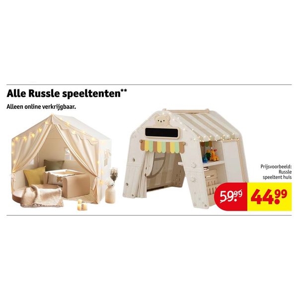 Russle speeltenten