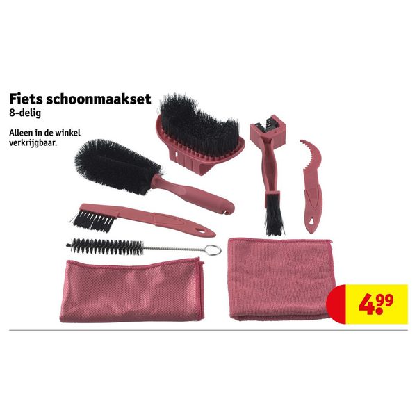 Fiets schoonmaakset