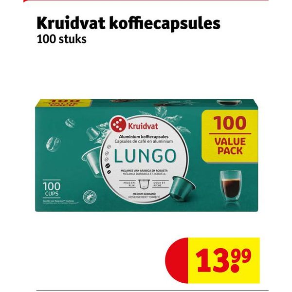 Kruidvat koffiecapsules