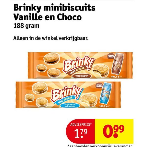 Brinky minibiscuits