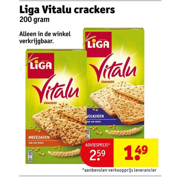 Liga Vitalu crackers