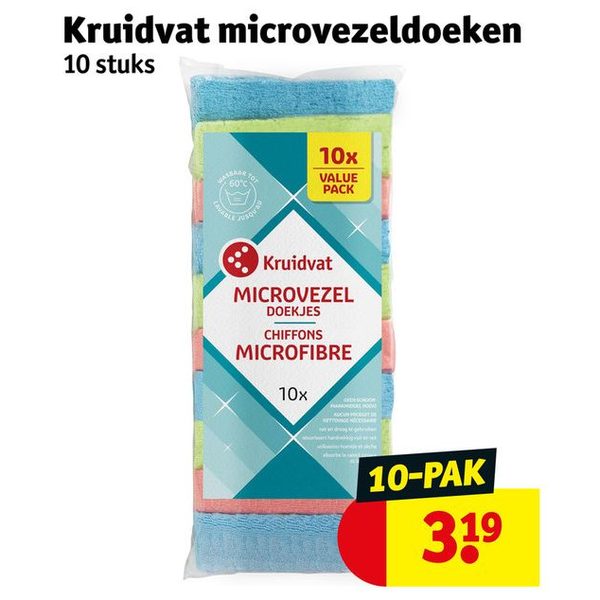 Kruidvat microvezeldoeken
