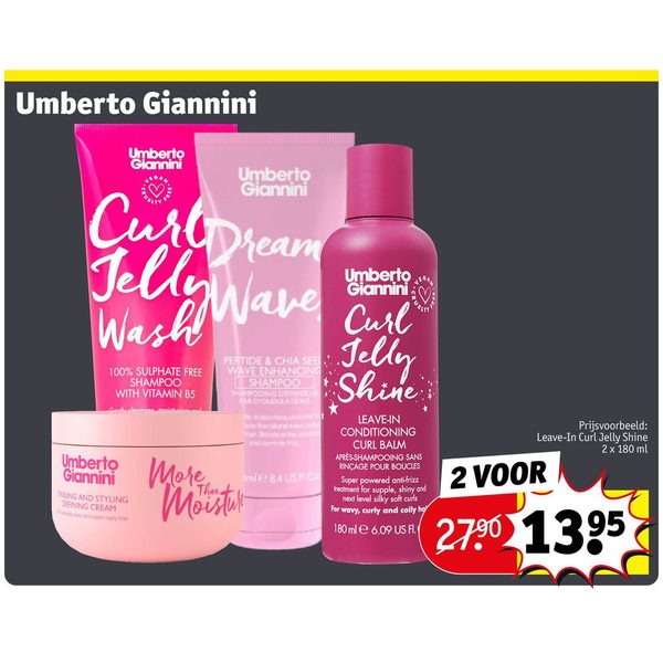 Curl Jelly / Wave / More Than Moisture haarproducten
