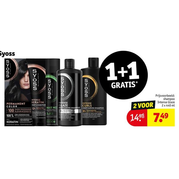 Syoss haarverzorging en styling