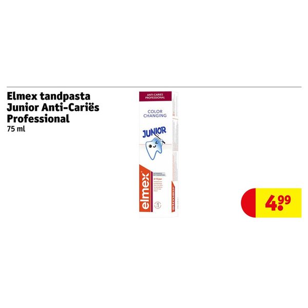 Elmex tandpasta Junior Anti-Cariës Professional