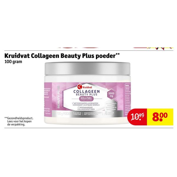 Kruidvat Collageen Beauty Plus poeder