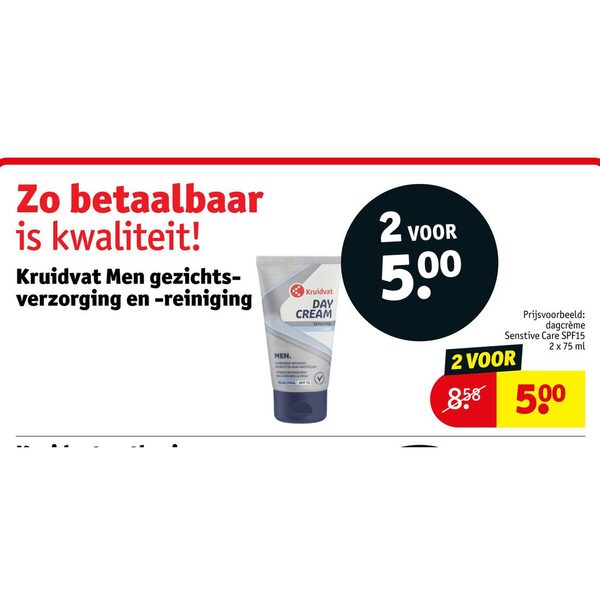 Men gezichtsverzorging en -reiniging