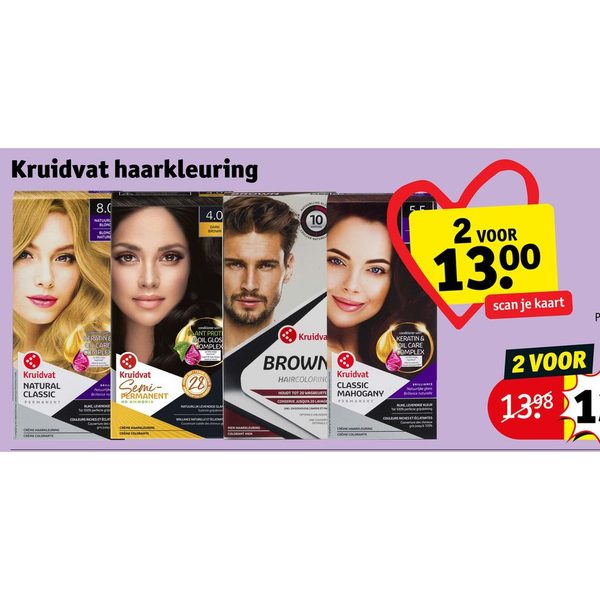 Kruidvat haarkleuring