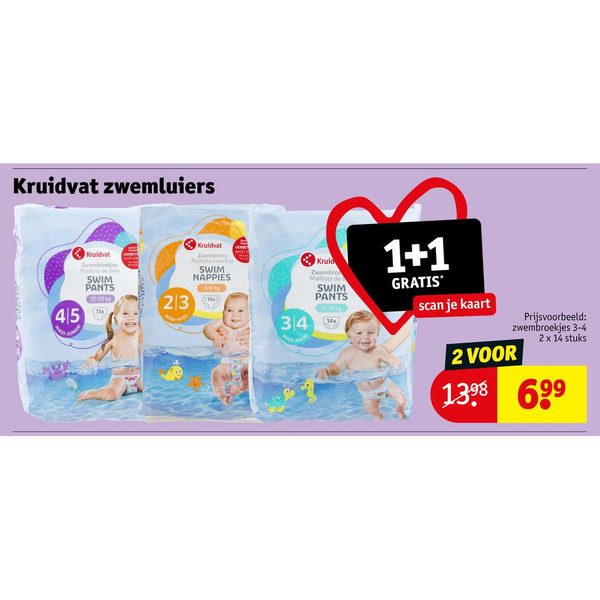 Kruidvat zwemluiers