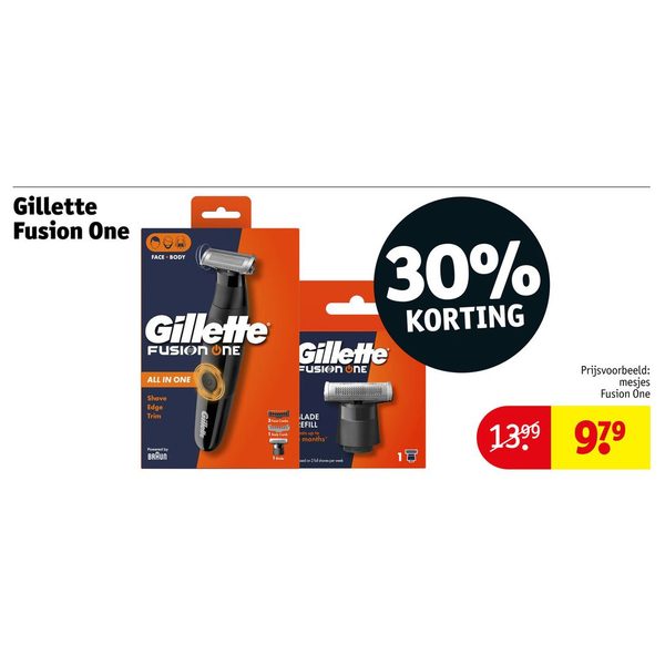 Gillette Fusion One