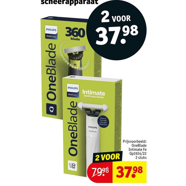 OneBlade scheerapparaat