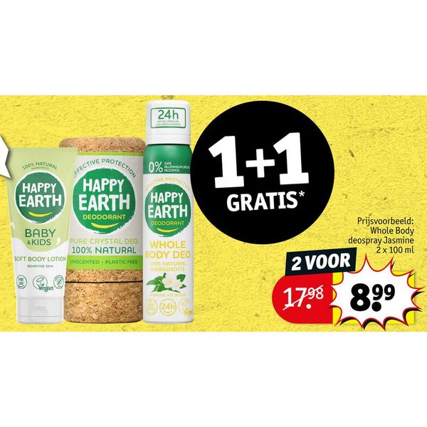 Happy Earth producten