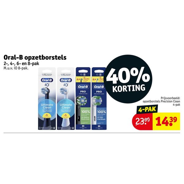 Oral-B opzetborstels