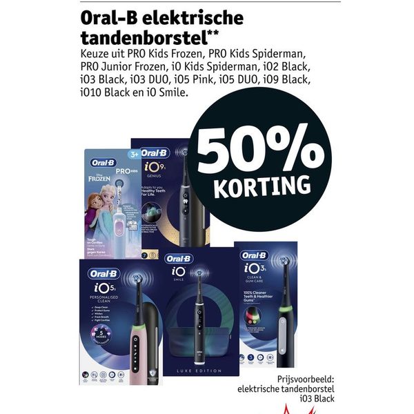 Oral-B elektrische tandenborstel