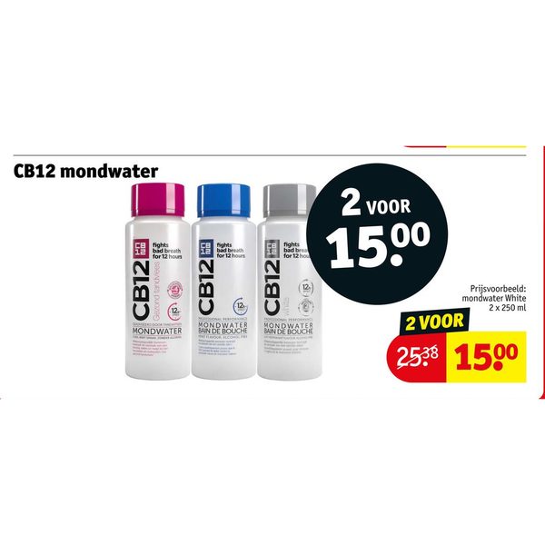 CB12 mondwater