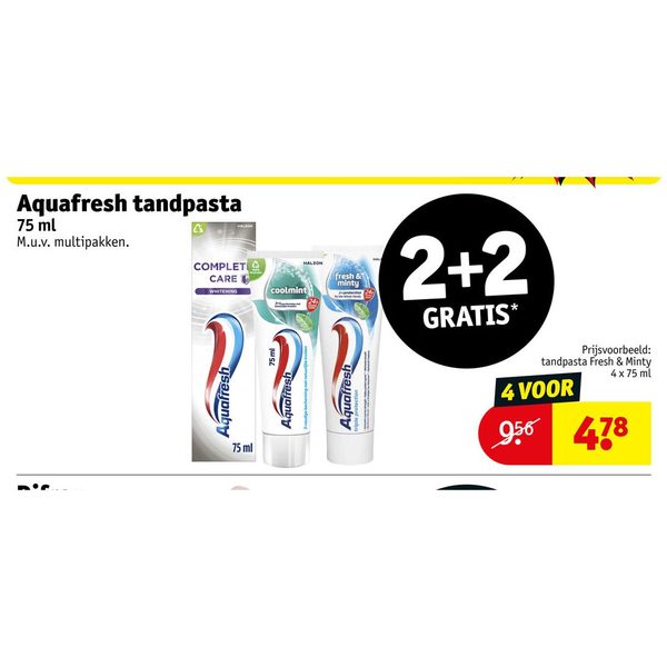 Aquafresh tandpasta
