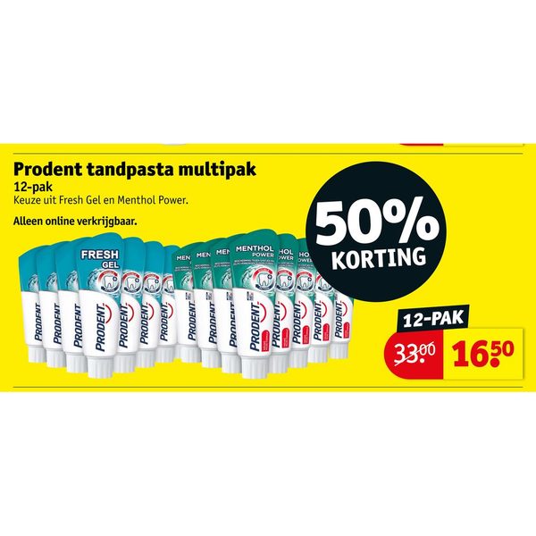 Prodent tandpasta multipak
