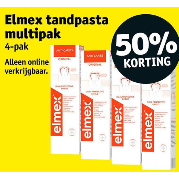 Elmex tandpasta multipak
