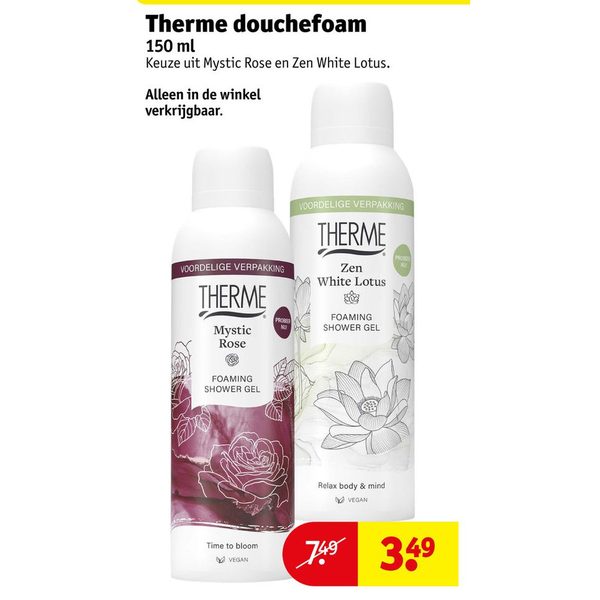 Therme douchefoam