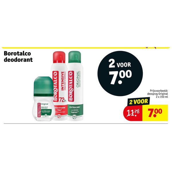 Borotalco deodorant