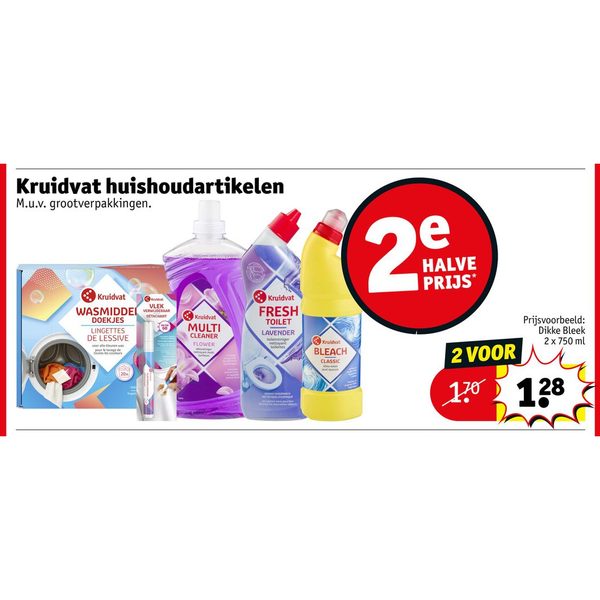 Kruidvat huishoudartikelen